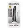 Real Rock Ultra Skin Gode Slim Dildo RealRock 15.5 x 3.8cm Noir